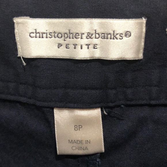 2/$20 Christopher & Banks Nautical Anchor Skort - Picture 3 of 3